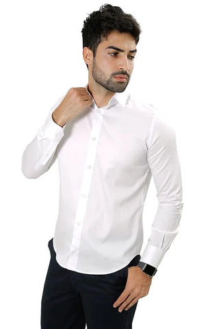 Camisa Manga Longa Slim Fit Básica